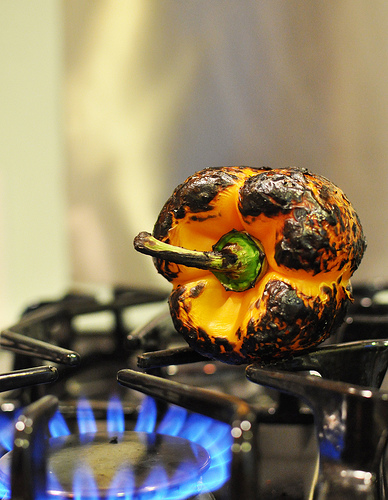 Roasting Peppers 3