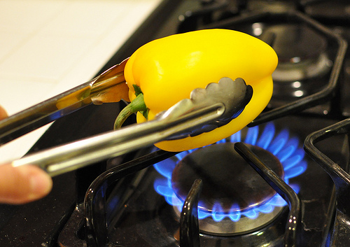 Roasting Peppers