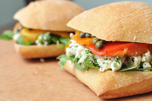 Roasted Pepper Sandwich